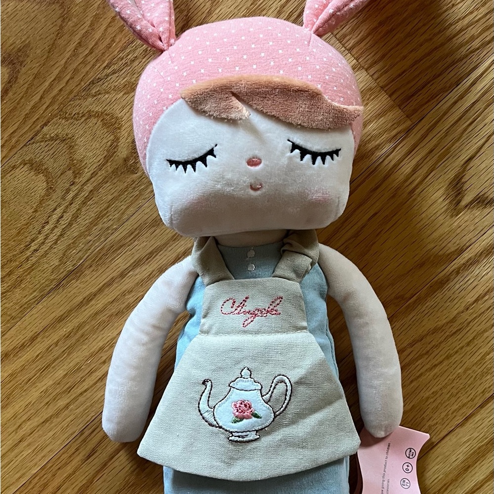 New Primo Passi Me Too Plush Angela Doll Rabbit Easter Gift